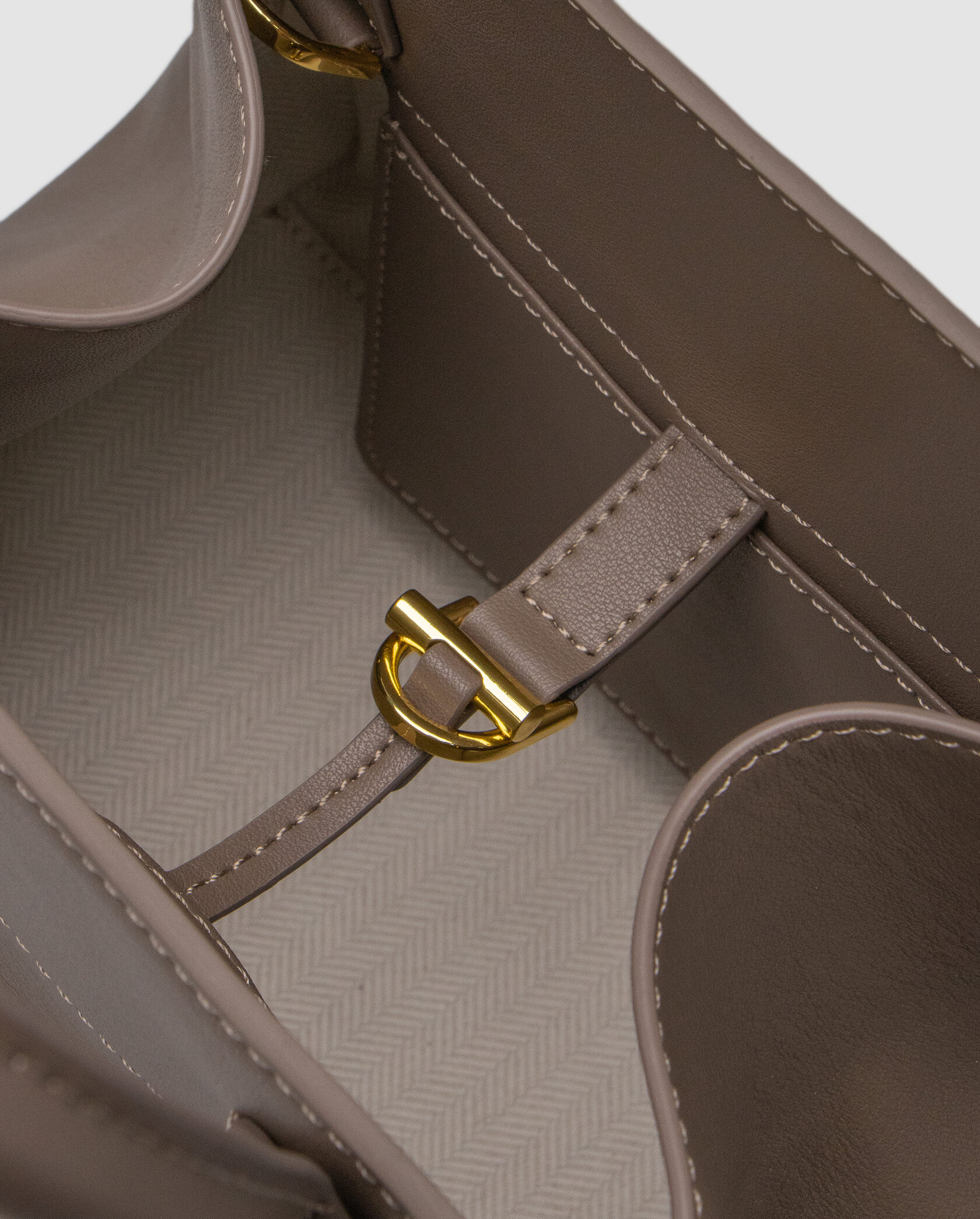 The Row Soft Margaux 26 Bag in Leather Brown Capucines - 12