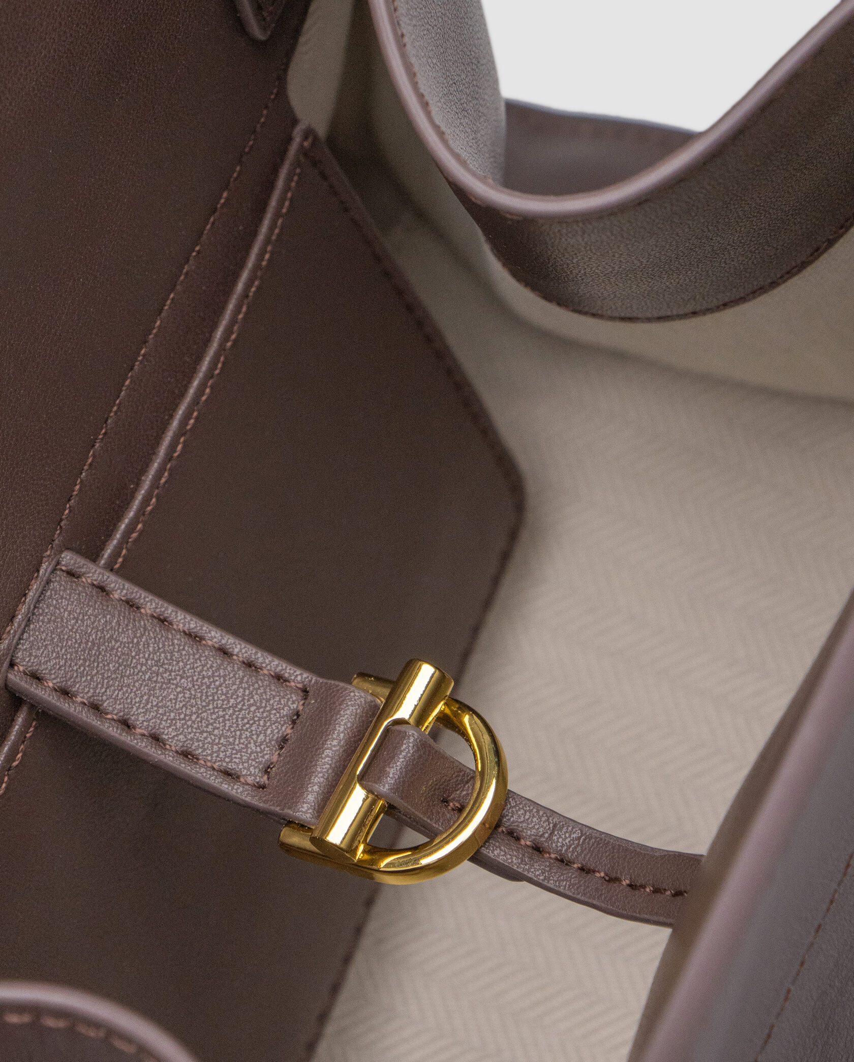 The Row Soft Margaux 26 Bag in Leather Brown - 4