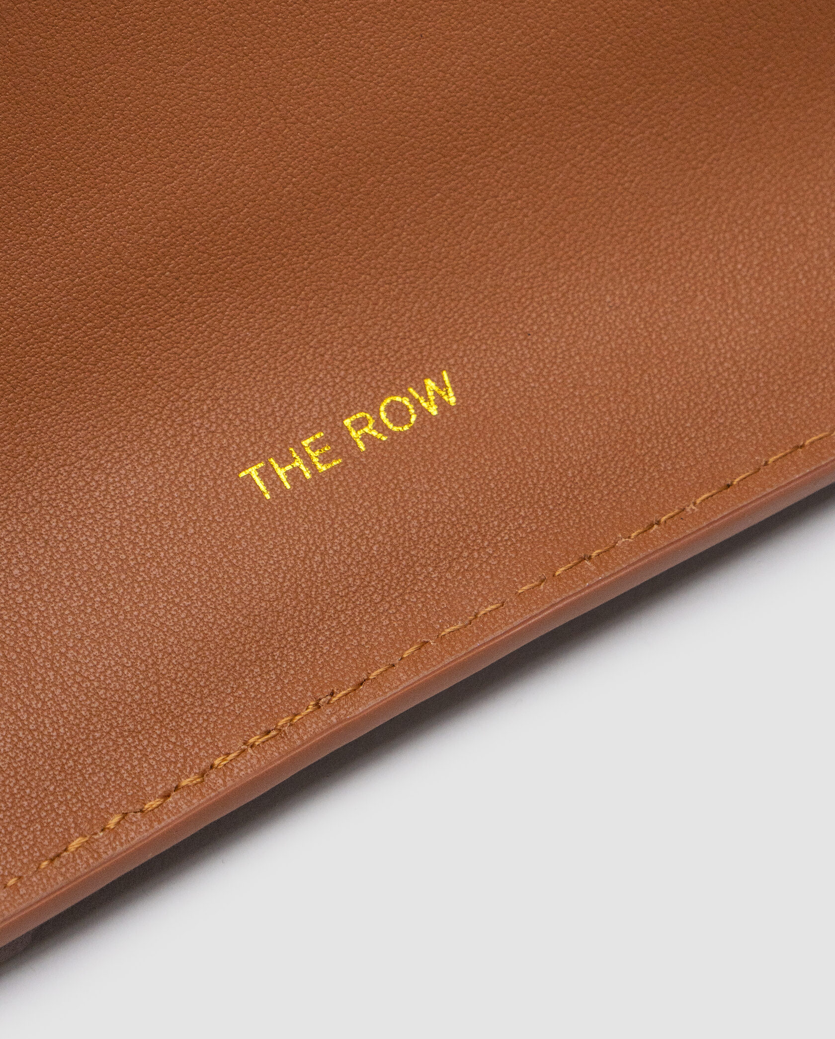 The Row Soft Margaux 39 Bag in Leather Ginger - 17