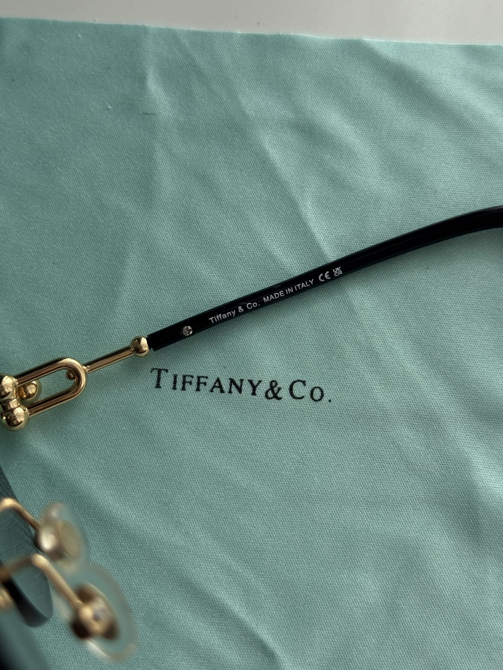Tiffany &amp; CO Black/Gold TF3104D 6216/S4 2N - 10