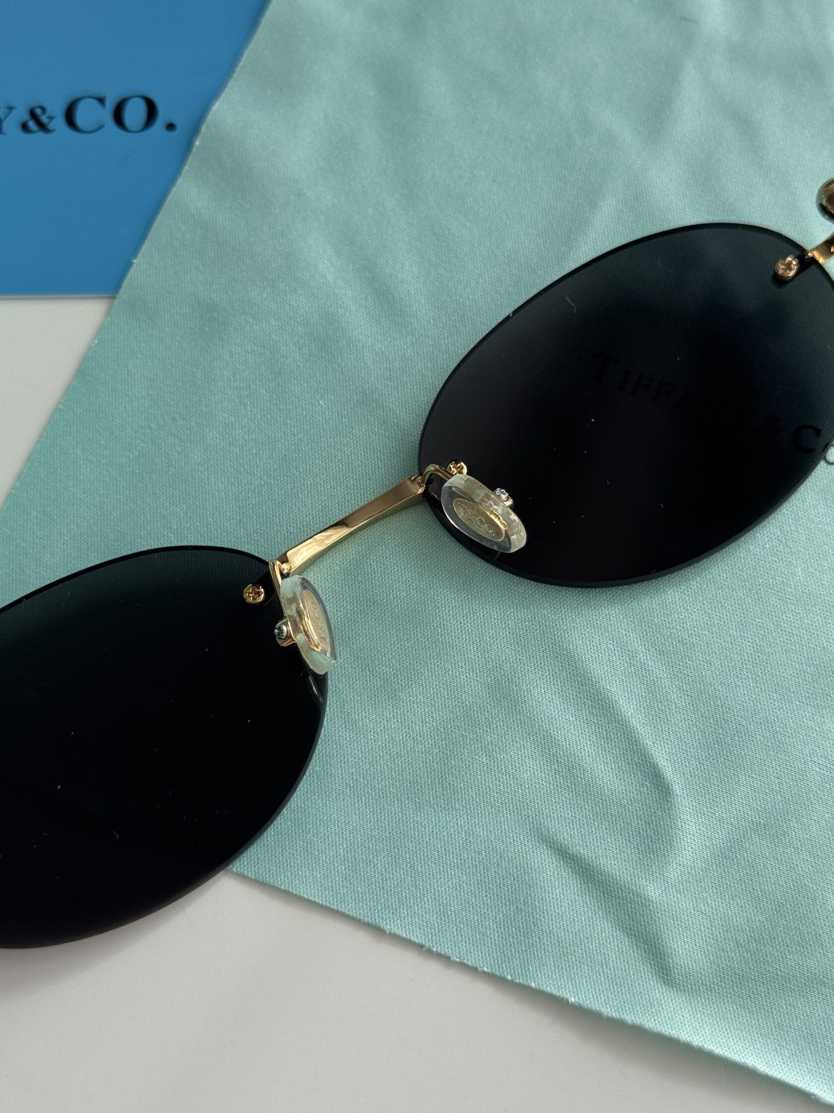 Tiffany &amp; CO Black/Gold TF3104D 6216/S4 2N - 9