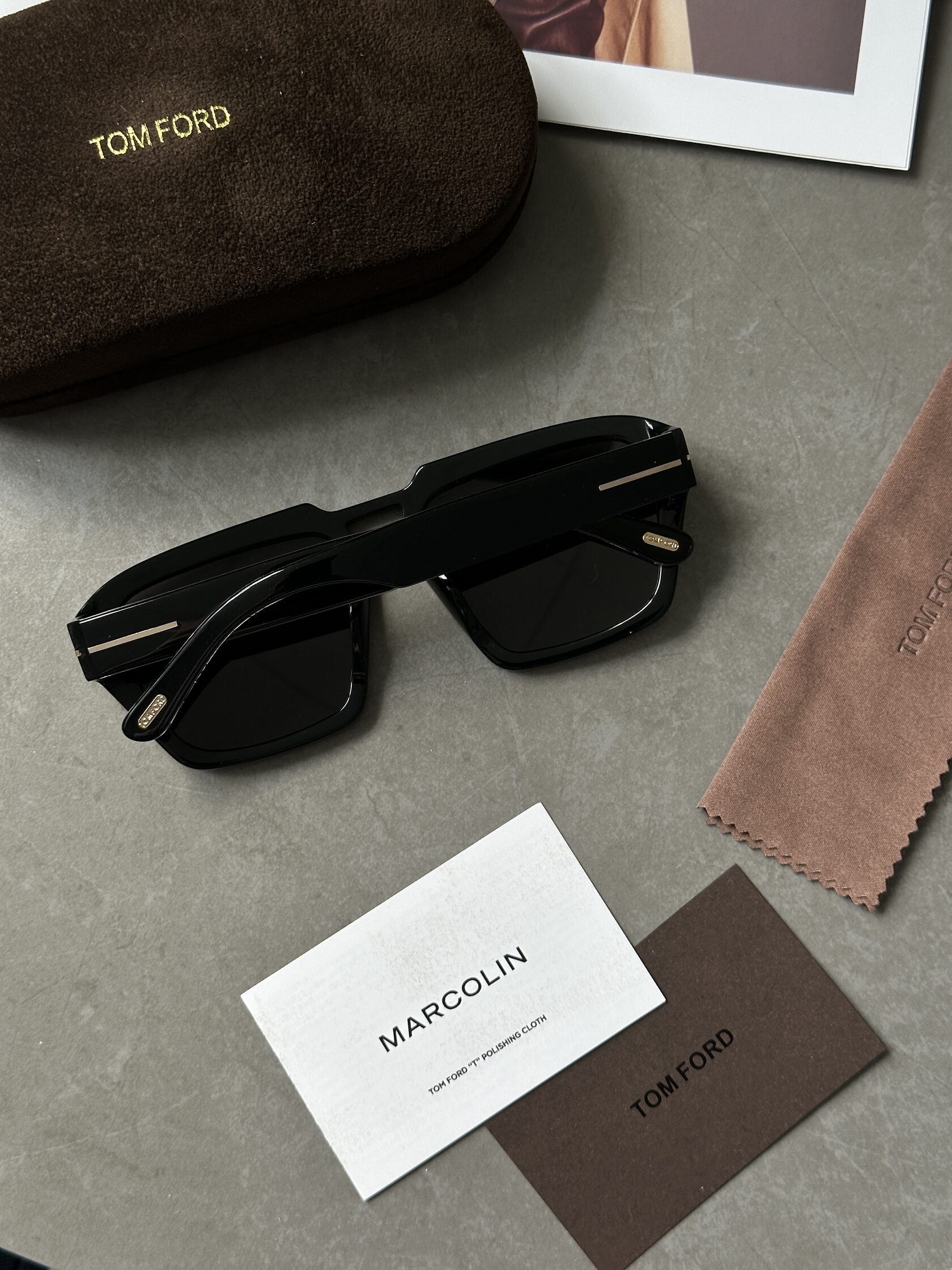 Tom Ford Black/Black FT1202 01A - 6