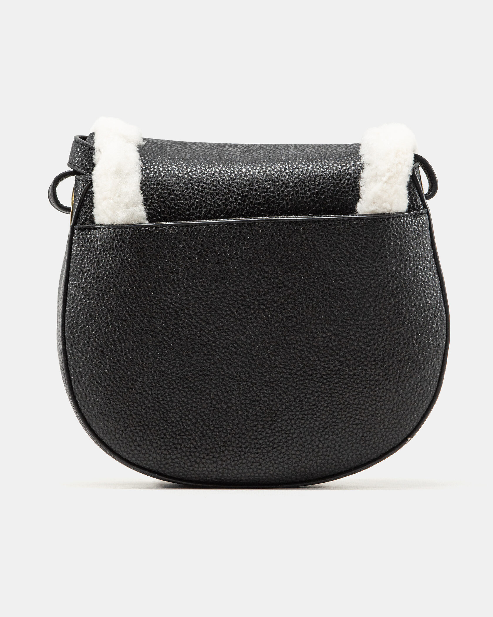 UGG Heritage Crossbody Bag in Black Leather - 10