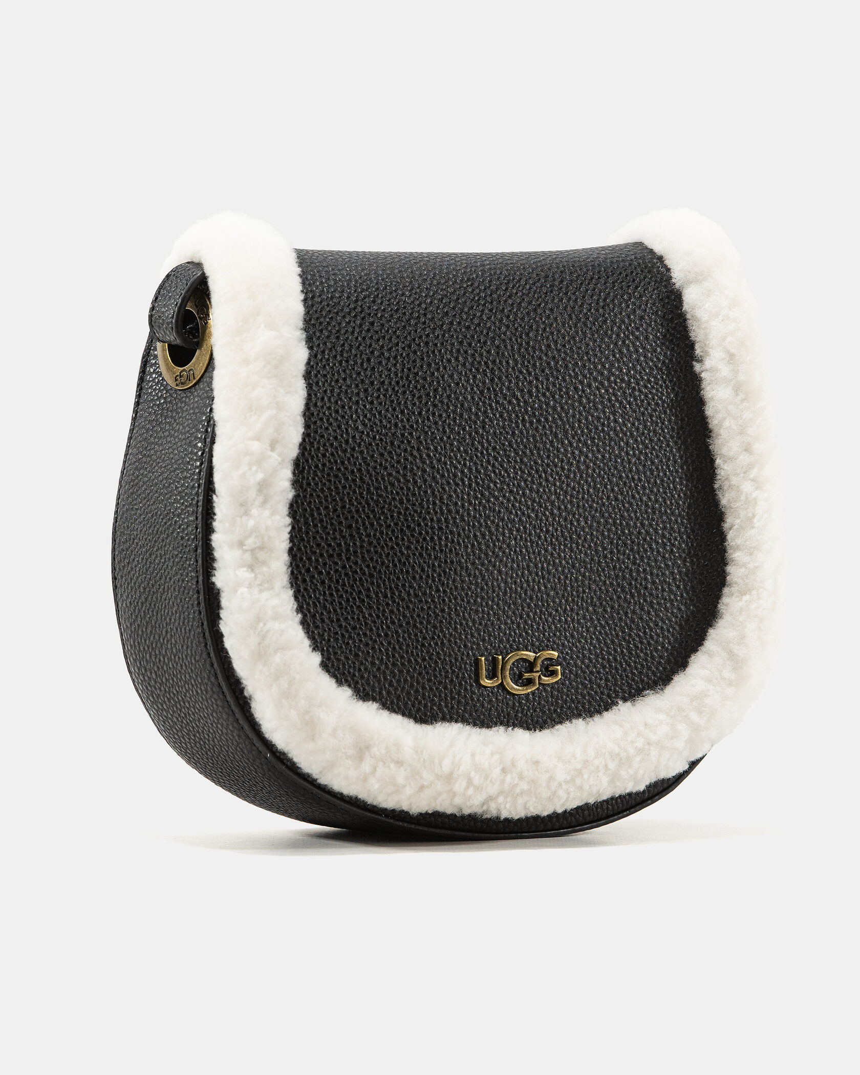UGG Heritage Crossbody Bag in Black Leather - 6