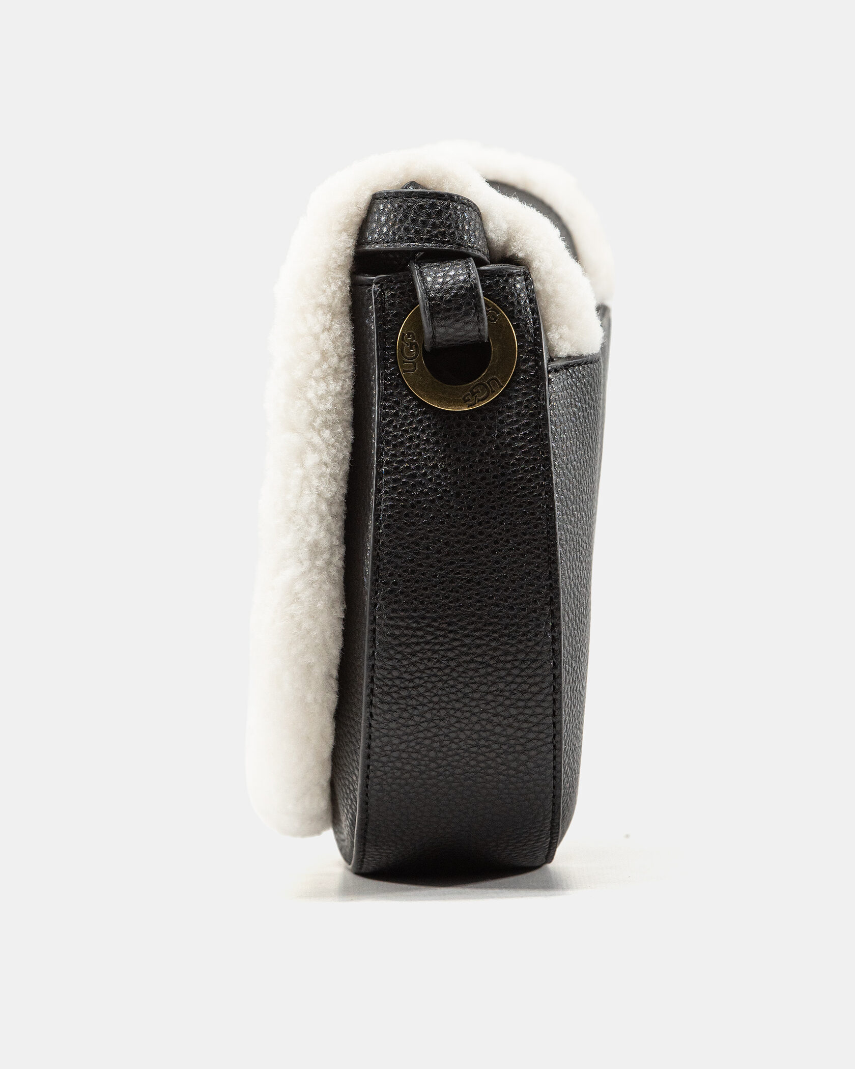 UGG Heritage Crossbody Bag in Black Leather - 9