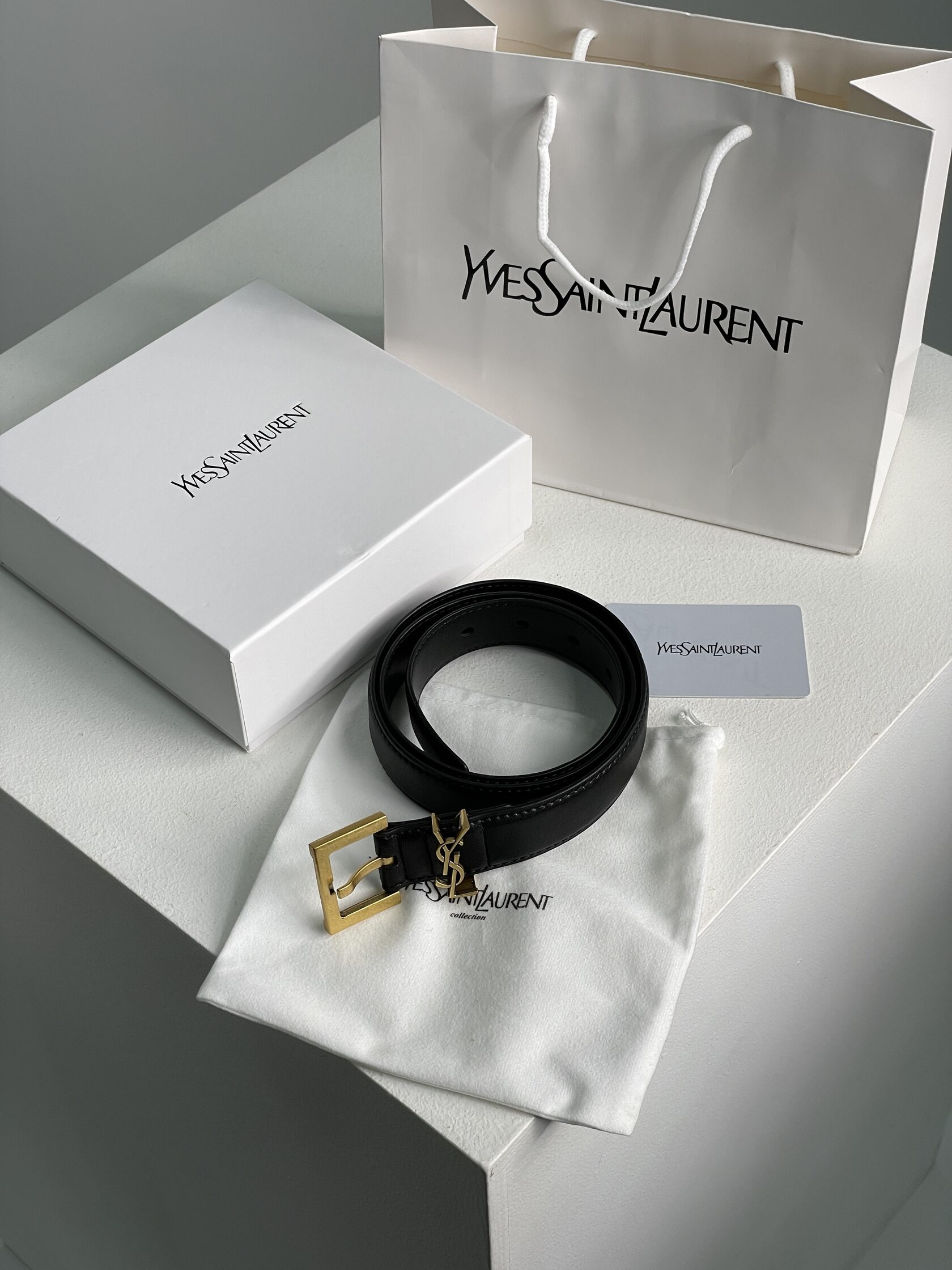 Yves Saint Laurent Belt Gold - 2