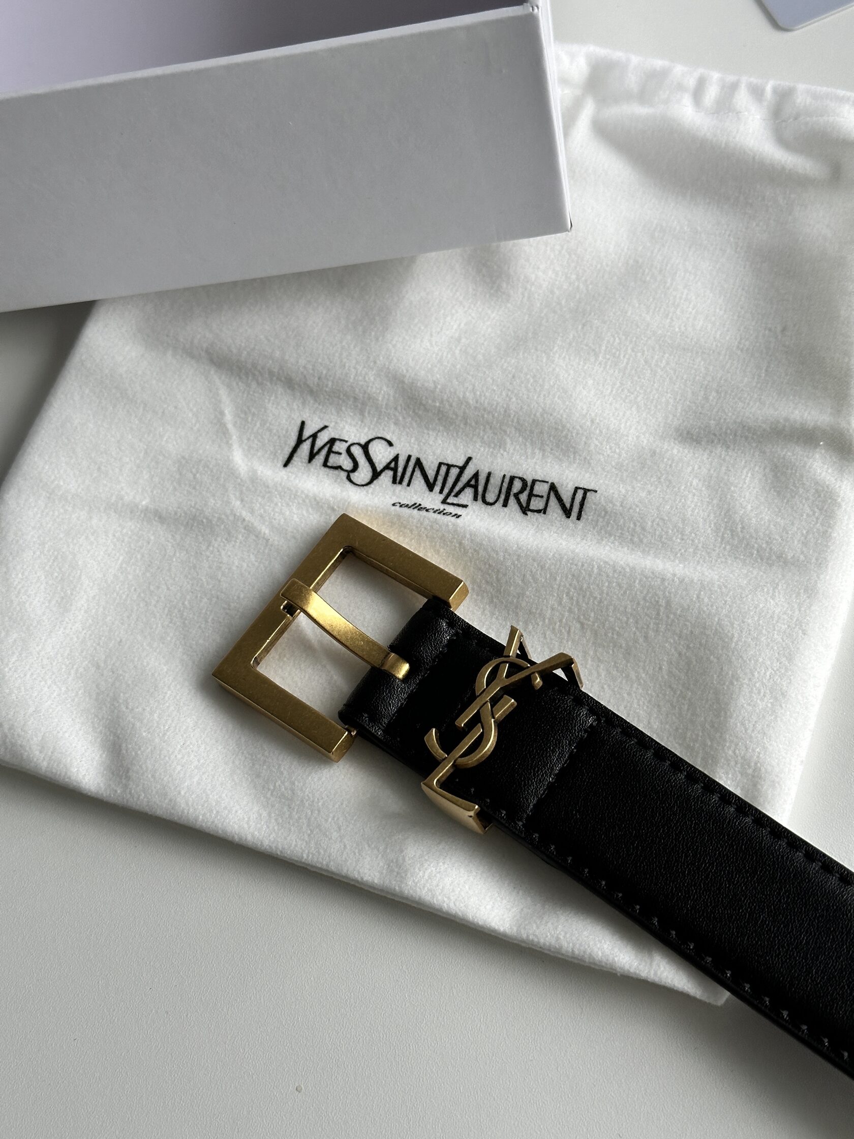 Yves Saint Laurent Belt Gold - 6
