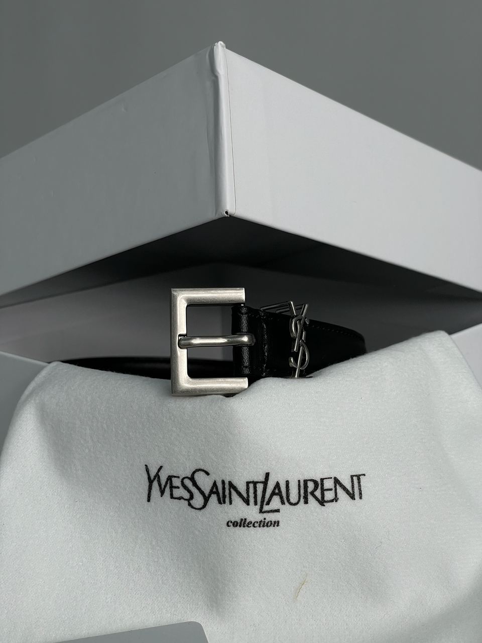 Yves Saint Laurent Belt Silver 2.0 - 6