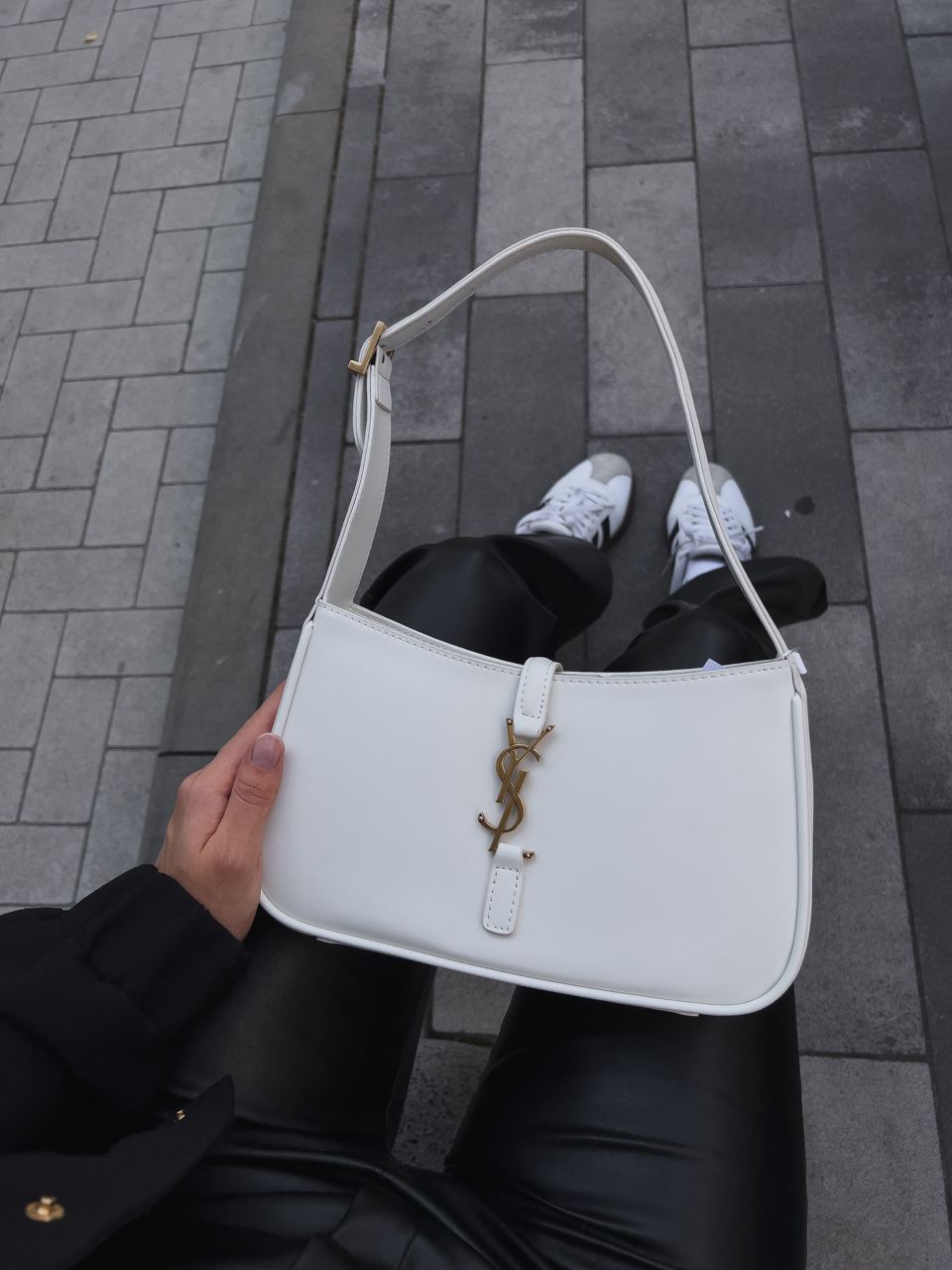 Yves Saint Laurent Hobo White - 3