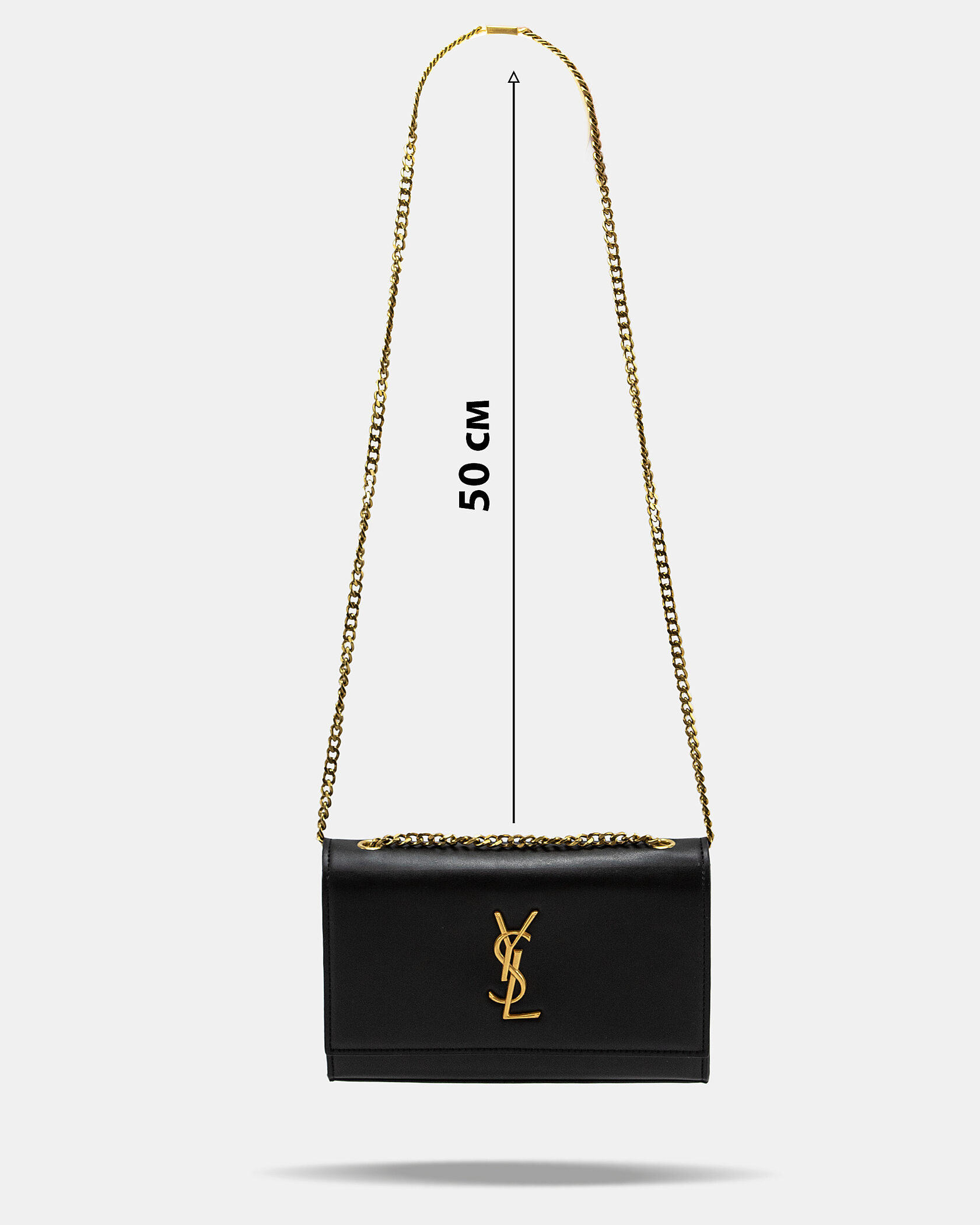 Yves Saint Laurent Kate Small Black/Gold - 4