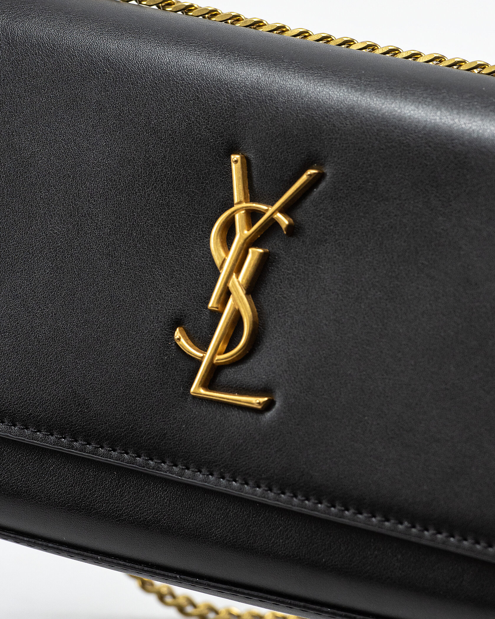Yves Saint Laurent Kate Small Black/Gold - 7