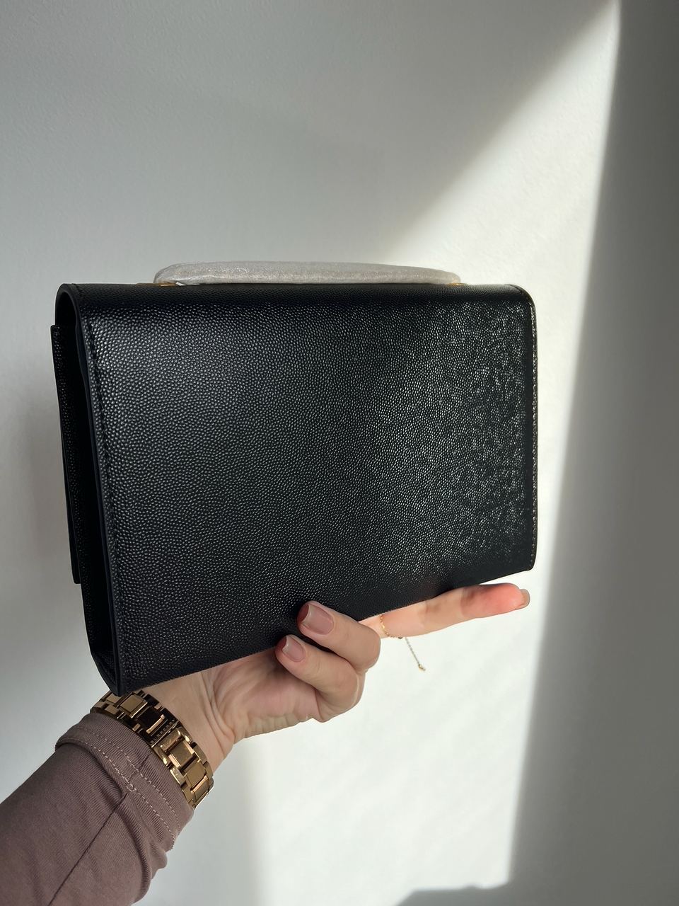 Yves Saint Laurent Kate Small Black/Gold - 14