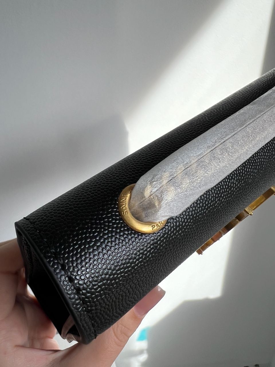 Yves Saint Laurent Kate Small Black/Gold - 16