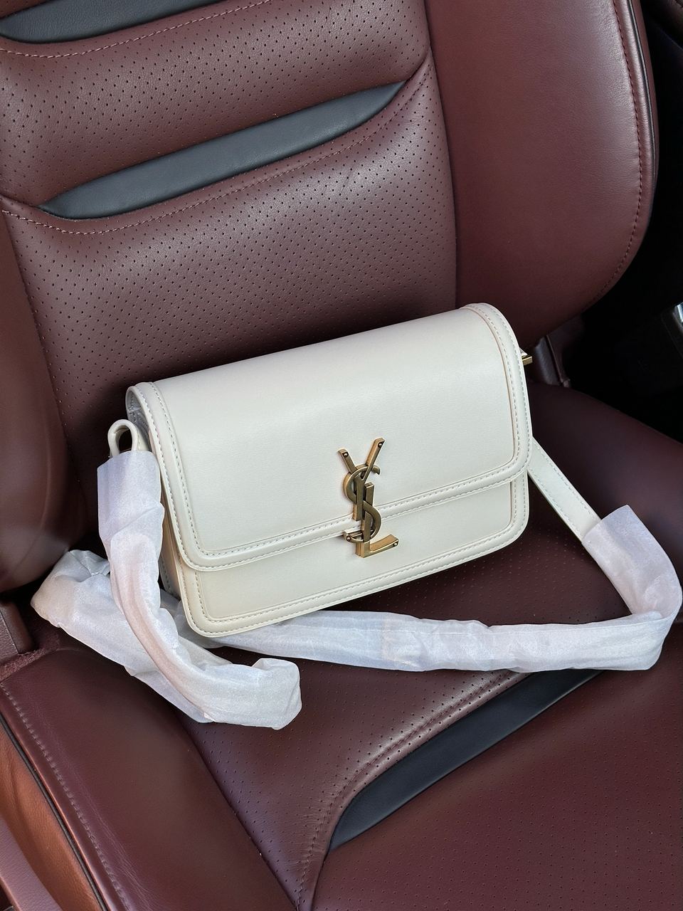 Yves Saint Laurent Medium Solferino Cream - 5