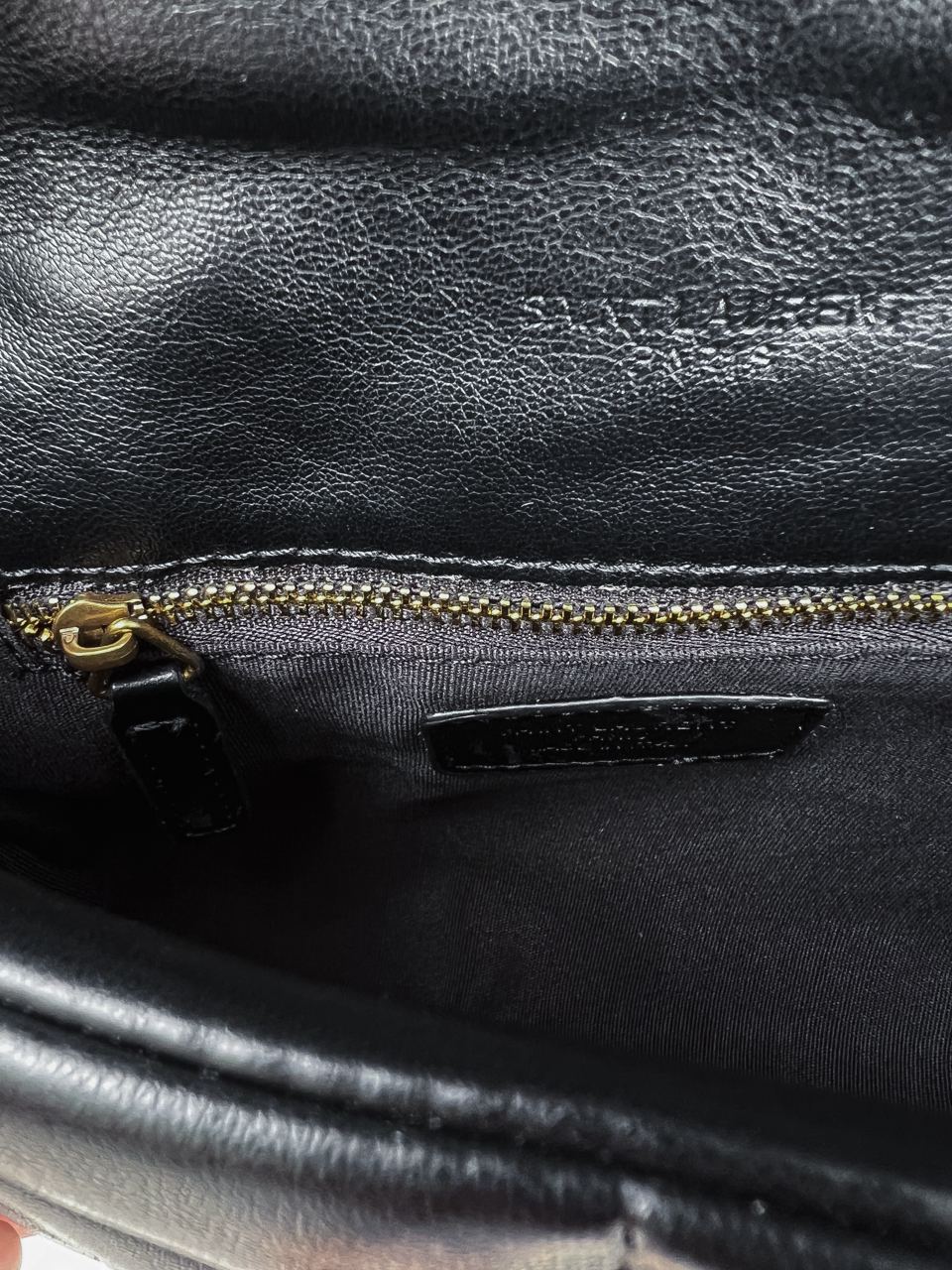 Yves Saint Laurent Puffer Small in Nappa Leather Gold Chain - 20