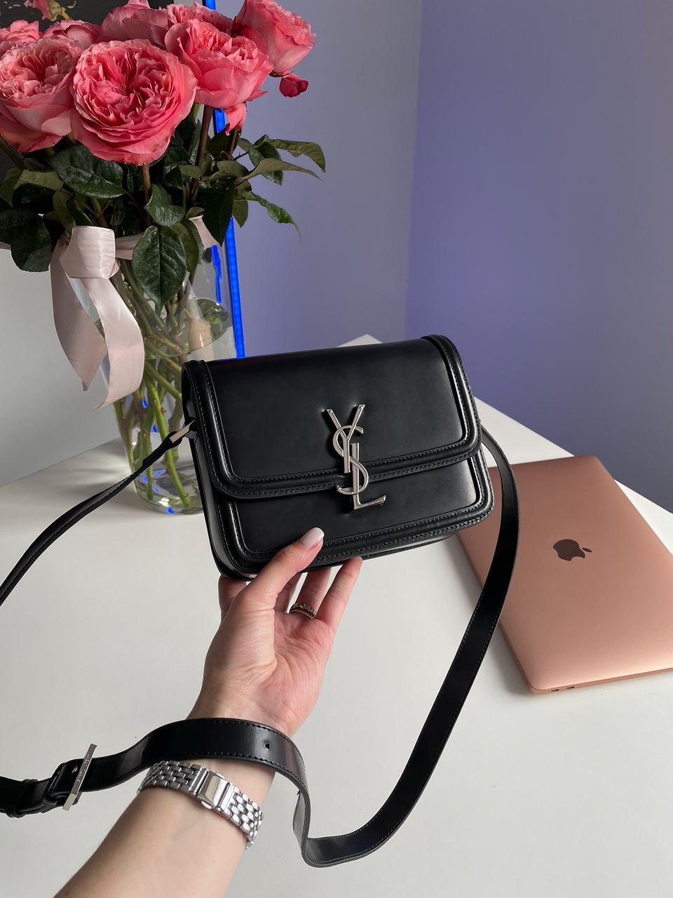 Yves Saint Laurent Solferino Black/Silver - 8