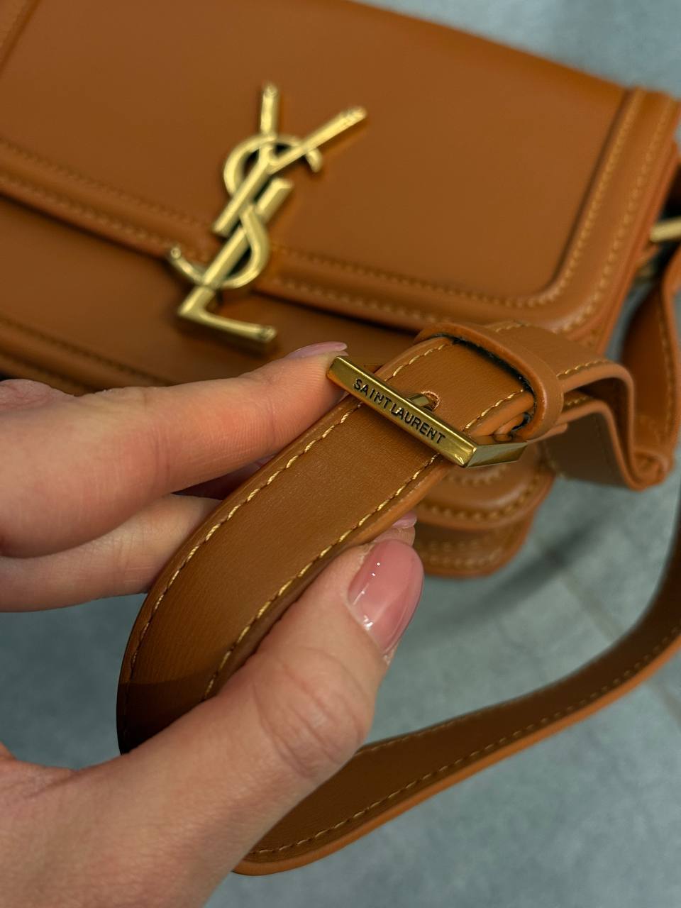 Yves Saint Laurent Solferino crossbody bag brown - 5