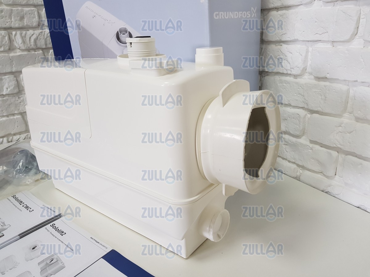 Каналізаційна установка Grundfos Sololift2 CWC-3 (97775316) - 5