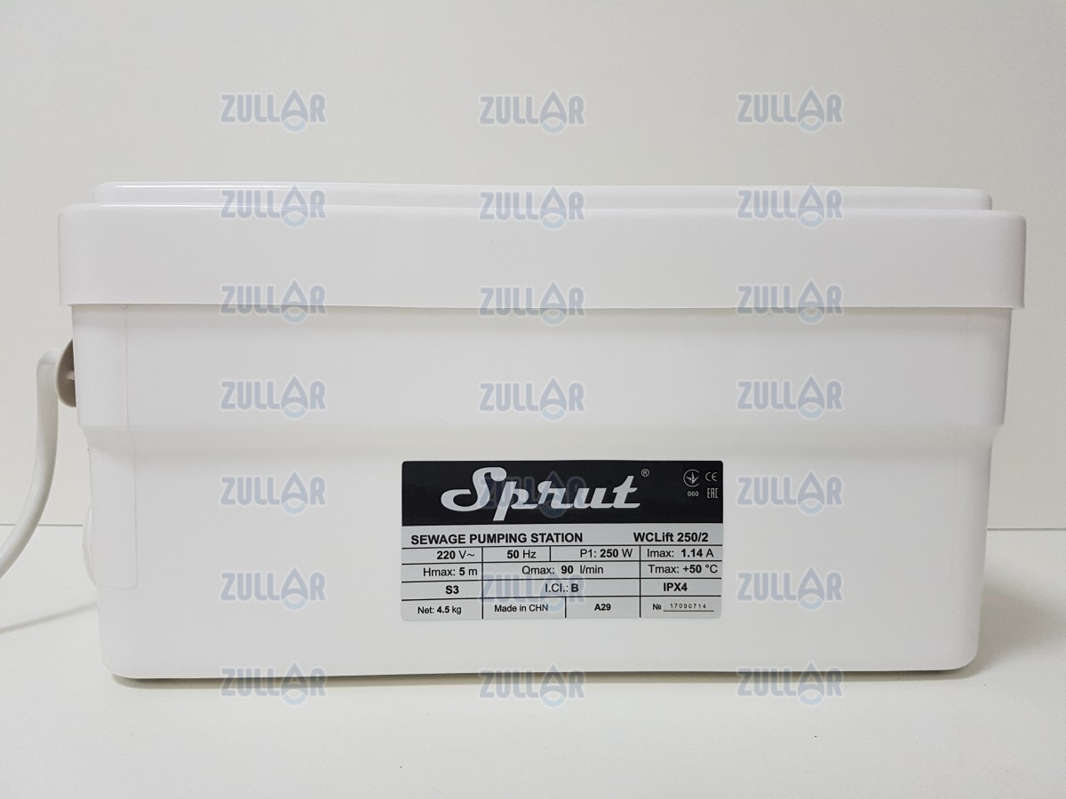 Каналізаційна станція Sprut WCLIFT 250/2