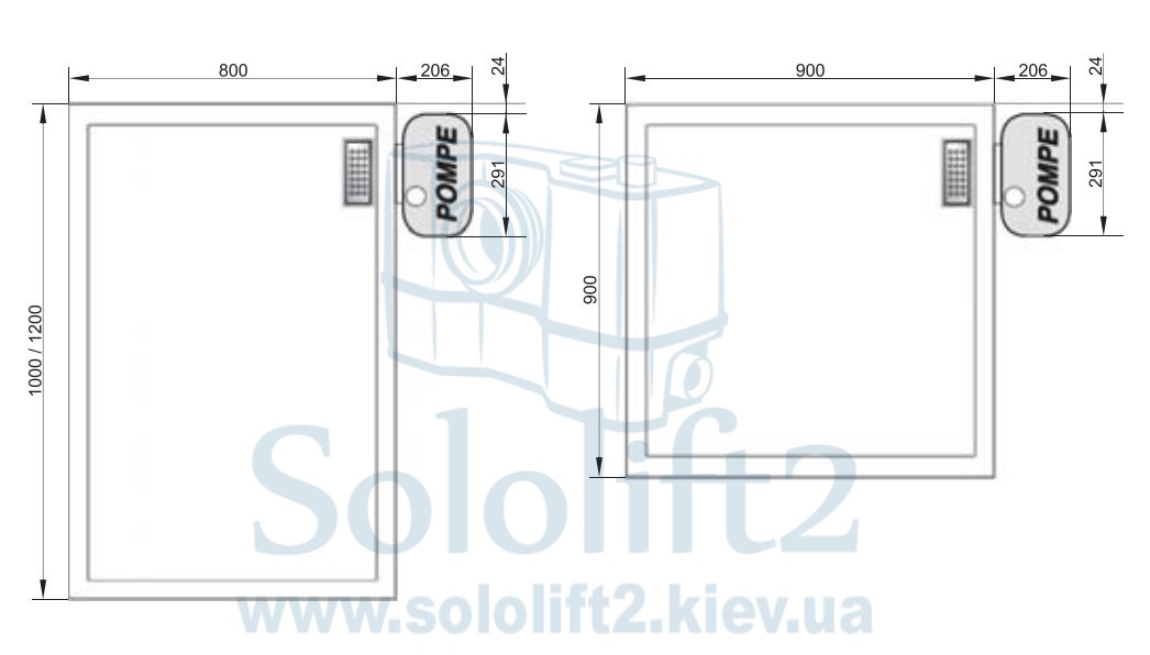 Каналізаційна станція SFA TRAYMATIC - 5
