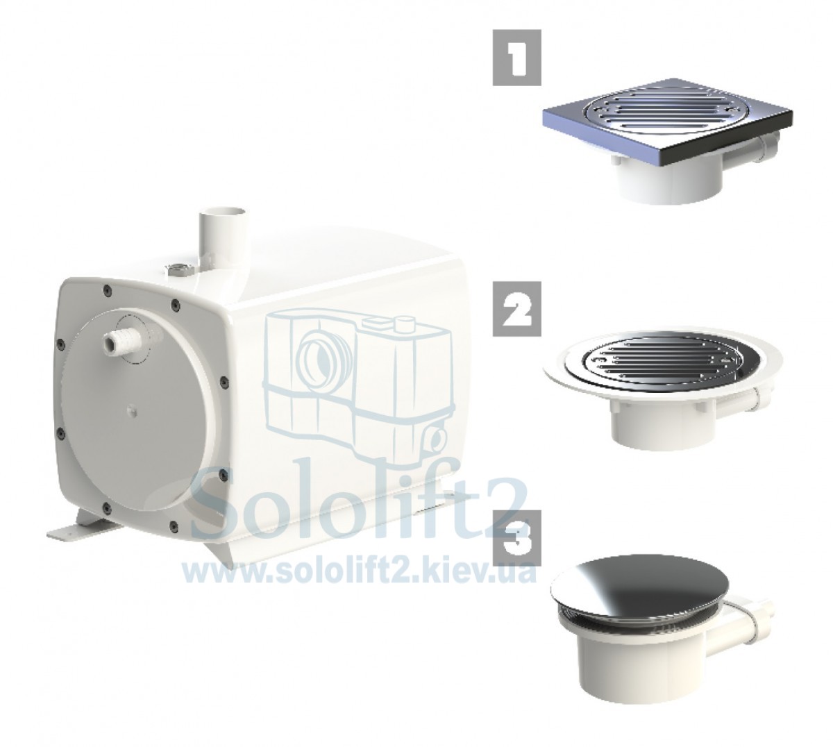 Каналізаційна станція SFA SANIFLOOR - 5
