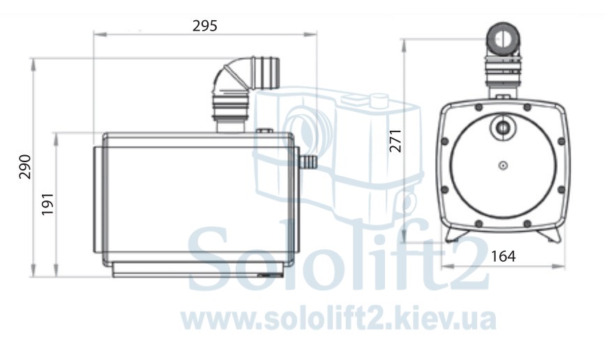 Каналізаційна станція SFA SANIFLOOR - 3
