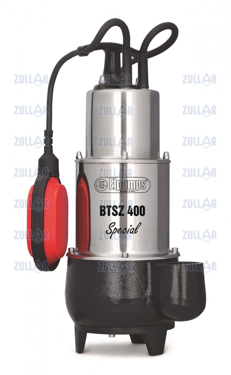 Фекальний насос Elpumps BTSZ400 SPECIAL
