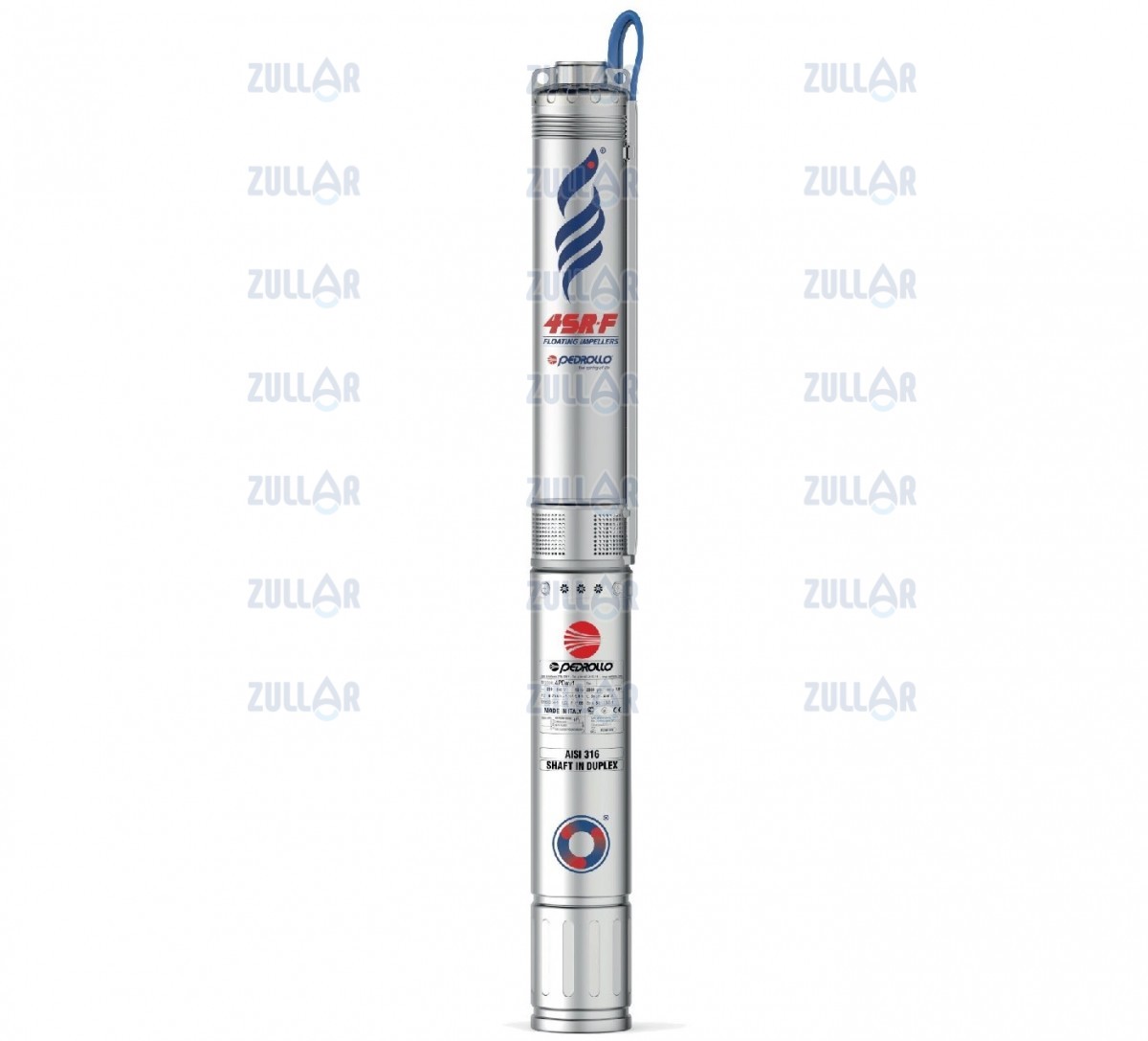 Насос глубинный c плавающими рабочими колесами Pedrollo 4SRm 2/17 F