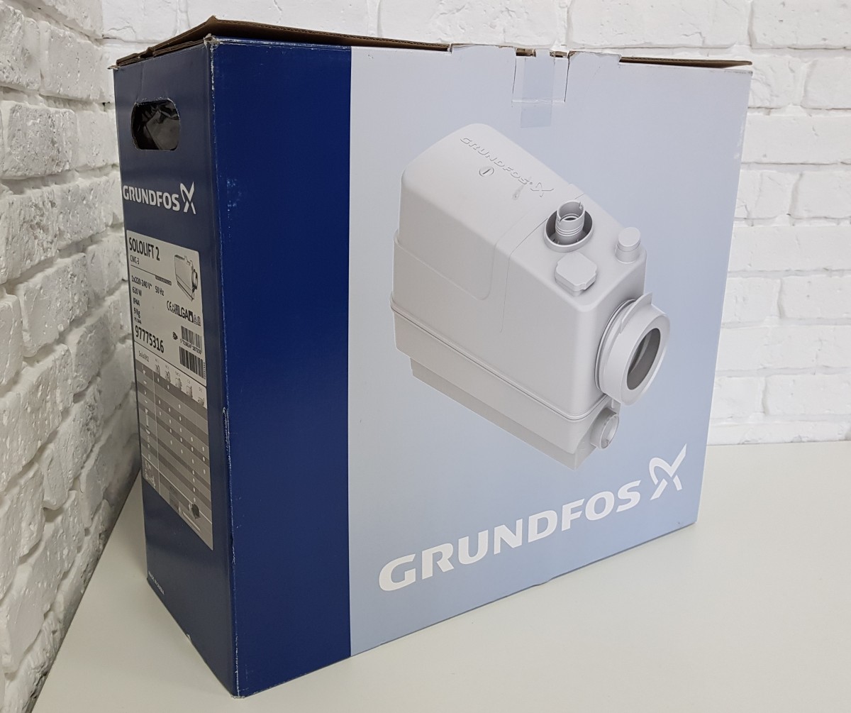 Каналізаційна установка Grundfos Sololift2 CWC-3 (97775316) - 2