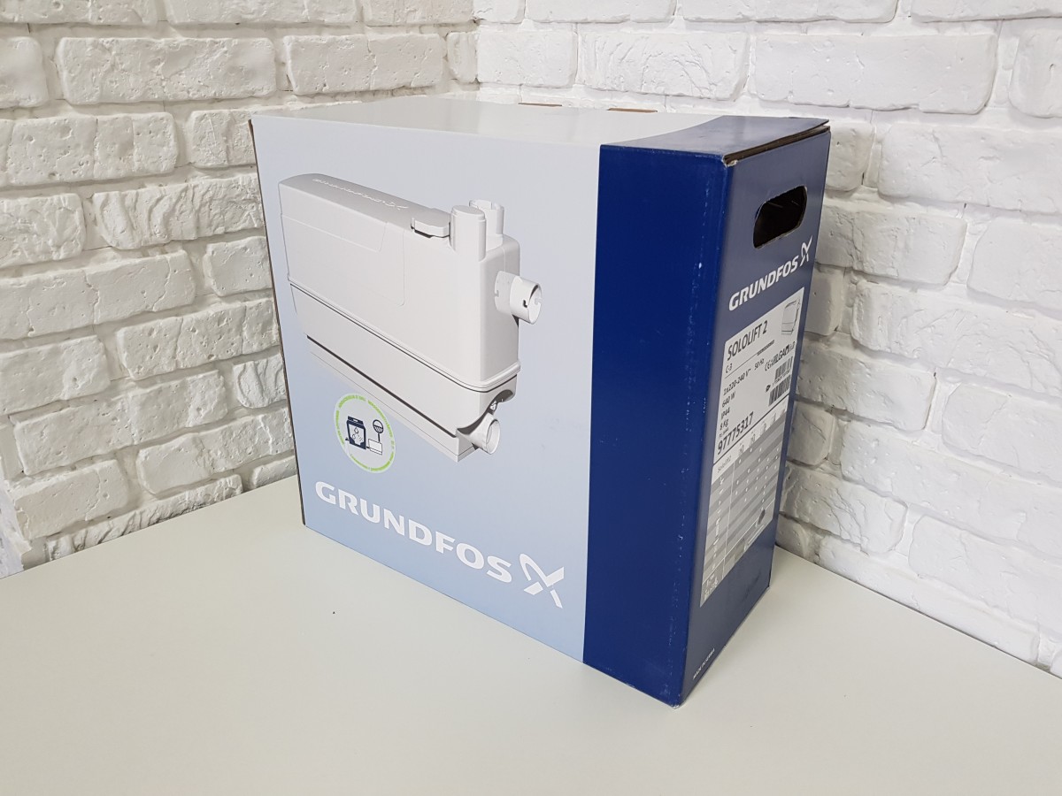 Каналізаційна установка Grundfos Sololift2 C-3 (97775317) - 2