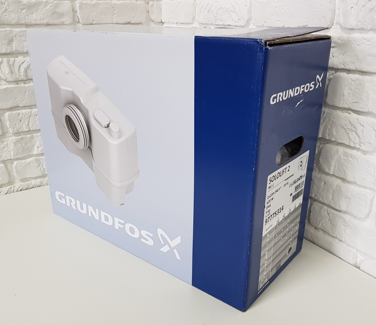 Каналізаційна установка Grundfos Sololift2 WC-1 (97775314) - 2