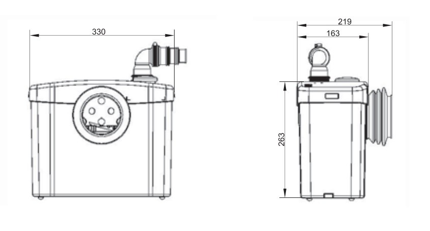 Каналізаційна станція SFA SANIBROYEUR - 4