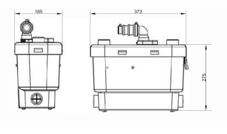 Каналізаційна станція SFA SANIVITE - 4