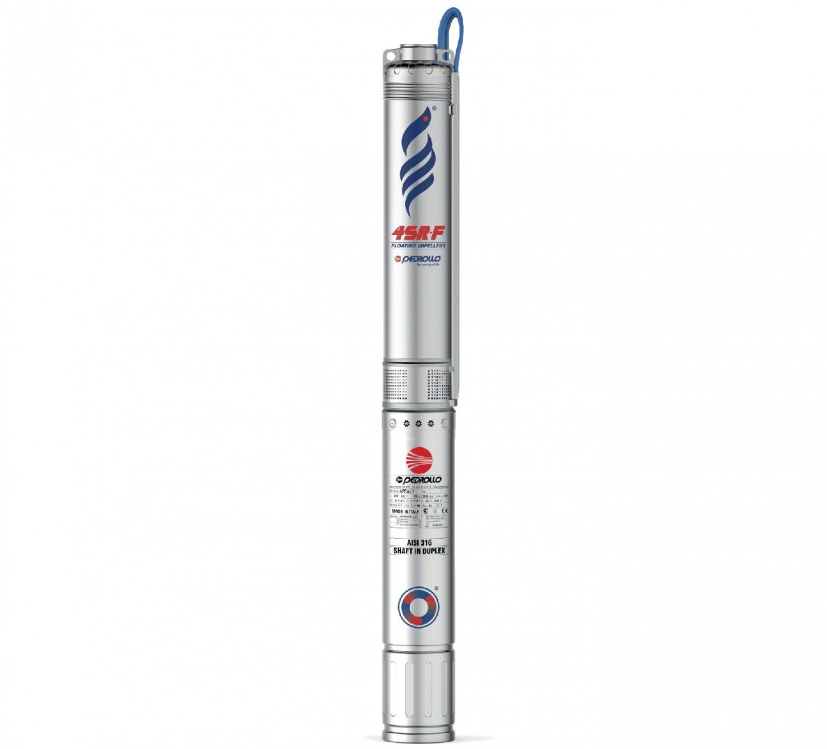 Насос глубинный c плавающими рабочими колесами Pedrollo 4SRm 2/17 F - 2