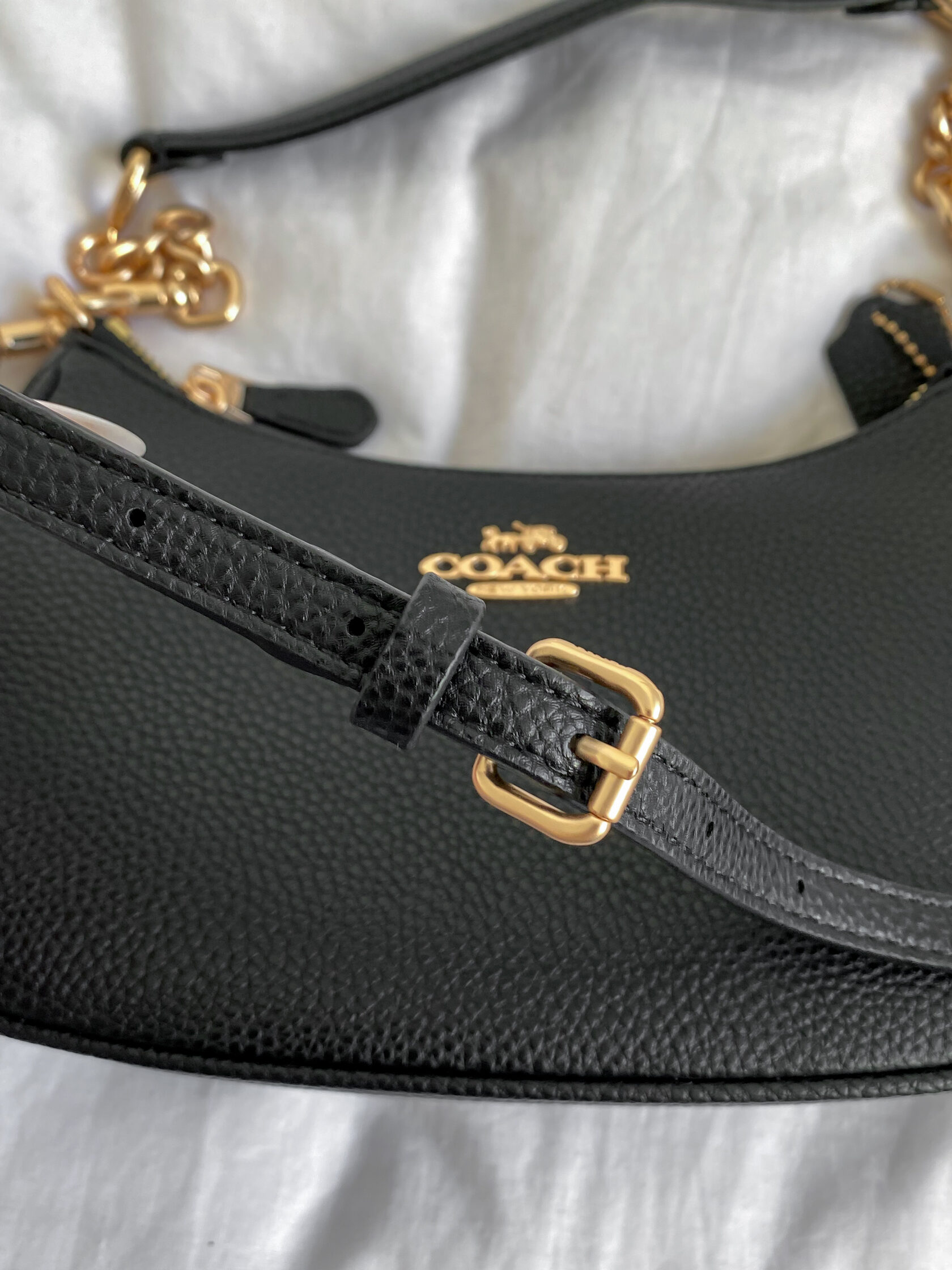 Сoach swinger 20 chalk Brown/Black. - 6